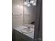 Cozy half bath featuring a single sink vanity and classic fixtures at 115 Eastcliff Se Dr # 4, Concord, NC 28025