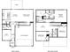 Detailed floor plan showing the room layouts, dimensions, and features for both the first and second floor at 139 Aberdeen Dr, Salisbury, NC 28144