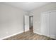 Neutral bedroom with closet space and a bright window at 228 Chestnut St # 66, Shelby, NC 28150