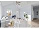 Cozy living room with modern furniture and plenty of natural light at 228 Chestnut St # 66, Shelby, NC 28150