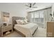 Serene bedroom featuring a large bed, neutral tones, and ample natural light at 619 W Tremont Ave, Charlotte, NC 28203