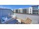 Inviting rooftop deck featuring comfortable seating and scenic views of the surrounding area at 619 W Tremont Ave, Charlotte, NC 28203