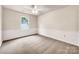 Neutral bedroom with a carpeted floor and wainscoting at 14147 Maple Hollow Ln, Mint Hill, NC 28227