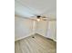 Bedroom featuring hardwood floors, neutral walls and a ceiling fan at 1718 Fallston Rd, Shelby, NC 28150