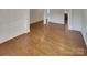 Dining room features beautiful hardwood flooring and classic trim at 1805 Palazzo Dr, Waxhaw, NC 28173