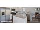Modern kitchen boasts stainless steel appliances, granite countertops, and a stylish island at 2323 Riggs Rd, Sherrills Ford, NC 28673
