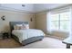 Comfortable bedroom featuring neutral walls, carpet floors, and ample natural light at 3516 Mill Stream Ct, Charlotte, NC 28209