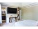 Bedroom features neutral walls, high ceilings, and ample natural light at 3516 Mill Stream Ct, Charlotte, NC 28209