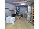 Unfinished basement featuring concrete block walls and floors at 5516 Northwood Dr, Hickory, NC 28601