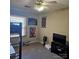 Cozy bedroom with carpet, ceiling fan, and neutral walls at 5516 Northwood Dr, Hickory, NC 28601