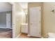 Bathroom featuring modern vanity with mirror at 830 Wilcrest Ct, York, SC 29745