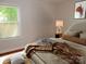 Comfortable bedroom with modern decor, natural light, and a tranquil aesthetic at 101 Colony Acres Dr, Charlotte, NC 28217