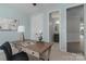 Comfortable bedroom features neutral walls, a functional desk, and an ensuite bathroom at 108 Hillston Ln, Mooresville, NC 28115