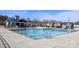 Large community pool with a bathhouse and plenty of space for swimming at 108 Hillston Ln, Mooresville, NC 28115