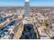 Stunning aerial view of the cityscape, with tall buildings and beautiful neighborhoods at 210 N Church St # 3606, Charlotte, NC 28202