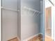 Well-organized closet with wire shelving, perfect for maximizing storage and keeping your belongings tidy at 210 N Church St # 3606, Charlotte, NC 28202