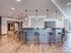 Chic common room with ample barstool seating, perfect for entertaining guests at 210 N Church St # 3606, Charlotte, NC 28202