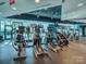 Fully equipped gym with modern cardio machines and free weights for a complete workout experience at 210 N Church St # 3606, Charlotte, NC 28202