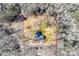 Aerial shot of property lot lines. Lot lines are approximate and do not represent a survey at 2478 Stribling Cir, Lancaster, SC 29720