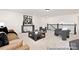 Cozy living room features plush seating, modern decor, and neutral tones at 680 Candela Ct # 52, York, SC 29745