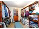 Spacious walk-in closet with custom shelving and organized storage solutions at 968 Waverly Ave, Rock Hill, SC 29730