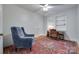Cozy office space with hardwood floors, natural light, and a comfortable chair at 968 Waverly Ave, Rock Hill, SC 29730