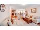 Expansive living room showcases the open floor plan with hardwood floors and neutral wall colors at 11135 Bailey Park Nature Dr, Cornelius, NC 28031