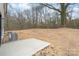 The backyard features a new patio and a large yard at 2809 New Pineola Rd, Charlotte, NC 28208