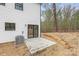 The backyard features a new patio and landscaped yard at 2809 New Pineola Rd, Charlotte, NC 28208
