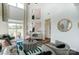 Bright and airy living room featuring elegant decor, plush seating, and ample natural light at 4230 Black Ct # 235, Harrisburg, NC 28075