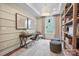Cozy office space with a desk, chair, and built-in bookshelves at 4785 Formation Ct # 101, Lancaster, SC 29720