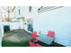 Cozy backyard area with a patio set, ideal for enjoying the outdoors at 7005 Stonington Ln, Charlotte, NC 28227