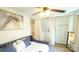 Comfortable bedroom featuring a daybed, closet, ceiling fan, and bright natural light at 7005 Stonington Ln, Charlotte, NC 28227