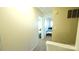 Upstairs hallway provides access to the bedrooms and the bathroom at 7005 Stonington Ln, Charlotte, NC 28227