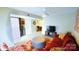 Comfortable living room with neutral walls, carpet floors and access to kitchen and dining at 7005 Stonington Ln, Charlotte, NC 28227