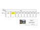 Diagram featuring the dock layout, highlighting slip assignments at 8384 Blades Trail, Denver, NC at 8384 Blades Trl, Denver, NC 28037