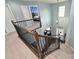 Stunning foyer with hardwood floors, elegant staircase, and decorative lighting at 1035 Ivey Ct, Fort Mill, SC 29707