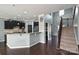 Modern kitchen with stainless steel appliances and granite countertops at 1035 Ivey Ct, Fort Mill, SC 29707