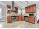 Updated kitchen featuring stainless steel appliances, granite countertops, and plentiful cabinetry at 2321 Heathershire Ln, Matthews, NC 28105