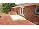 Back view of a deck at 2360 Kings Grant Rd, Lincolnton, NC 28092