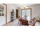 Cozy dining area with a view of the backyard at 2360 Kings Grant Rd, Lincolnton, NC 28092