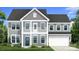 Charming two-story home featuring a covered porch and a two-car garage at 281 Supernova Dr, York, SC 29745