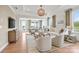 Spacious living room with hardwood floors, great light and an open concept to the kitchen at 4790 Formation Ct # 67, Lancaster, SC 29720