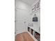 Well-organized mudroom with bench, hooks, and ample storage at 4790 Formation Ct # 67, Lancaster, SC 29720