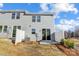 This home features a well-maintained backyard with a private patio, perfect for outdoor relaxation and entertaining at 8023 Downy Oak Ln, Charlotte, NC 28269