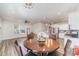 Open floor plan with dining area connected to a stylish kitchen at 1348 Southern Sugar Dr, Charlotte, NC 28262