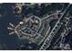 Aerial view showcasing community layout, nearby docks, and lake access at 14106 Yachtsman Harbor Dr, Charlotte, NC 28278