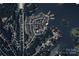 Aerial view highlighting the property's lakeside community and surrounding amenities at 14106 Yachtsman Harbor Dr, Charlotte, NC 28278