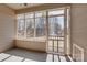 Screened in porch overlooking private wooded area and small pond with fountain at 14106 Yachtsman Harbor Dr, Charlotte, NC 28278