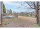 View of backyard and lake from the back porch at 1750 Williamsburg Dr, Rock Hill, SC 29732